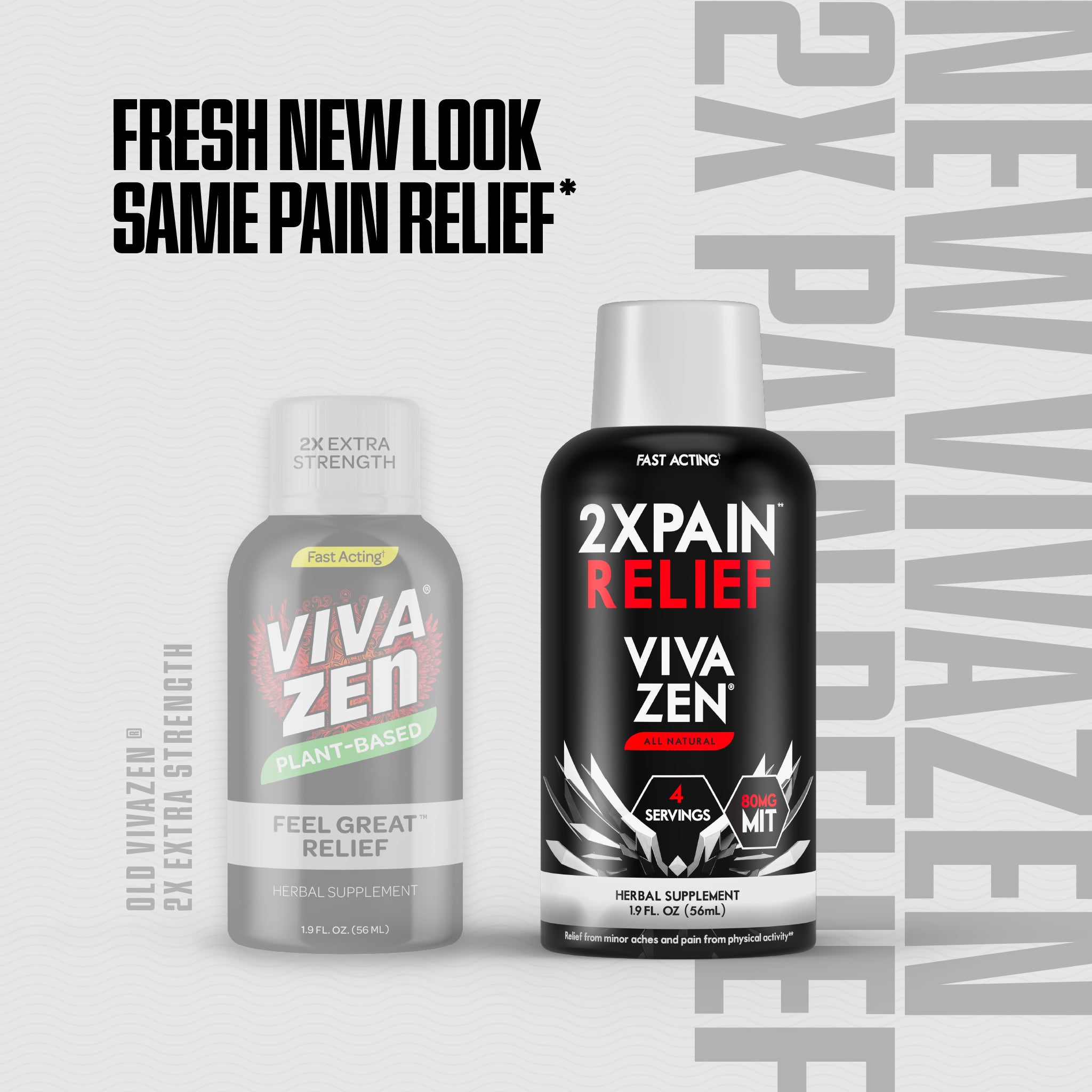 VIVAZEN® 2X Pain Relief Kratom Shot | Fast-Acting Natural Pain