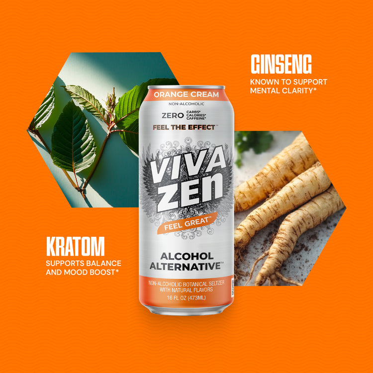 BOTANICAL SELTZER: ORANGE CREAM